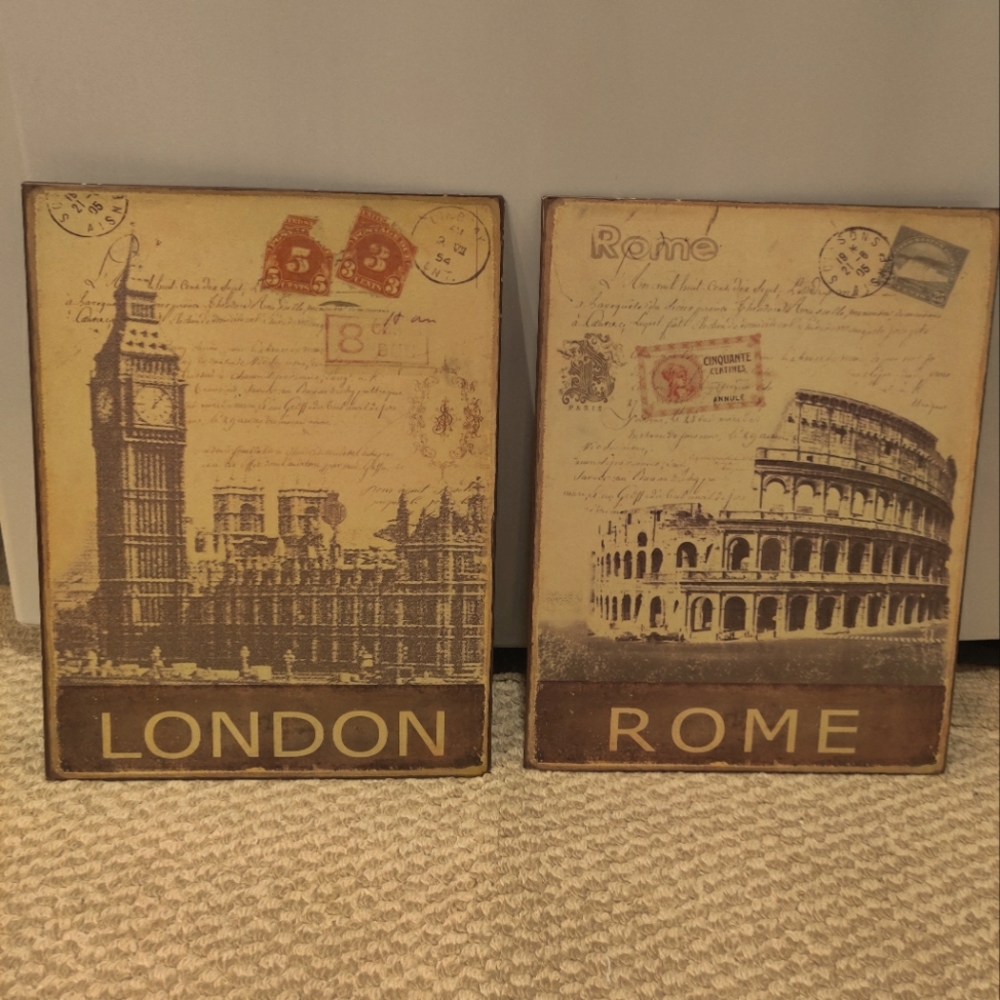 Vintage wall decor